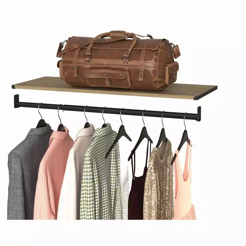 Kit Ripiano Superiore e Asta Appendiabiti per Archiviazione Modulare