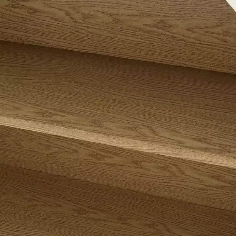 Libreria ad Arco a 3 Ripiani, 95 cm, Struttura Bianca con Ripiani Effetto Legno