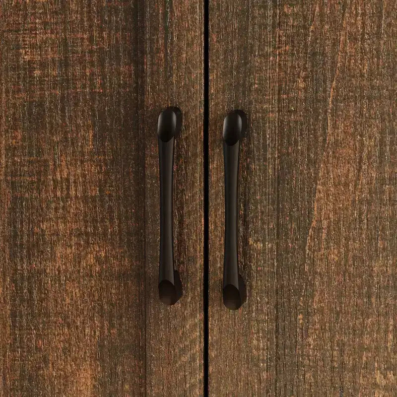 Credenza a Buffet Effetto Legno con Dispositivo Antiribaltamento – 3 Cassetti e 2 Ante