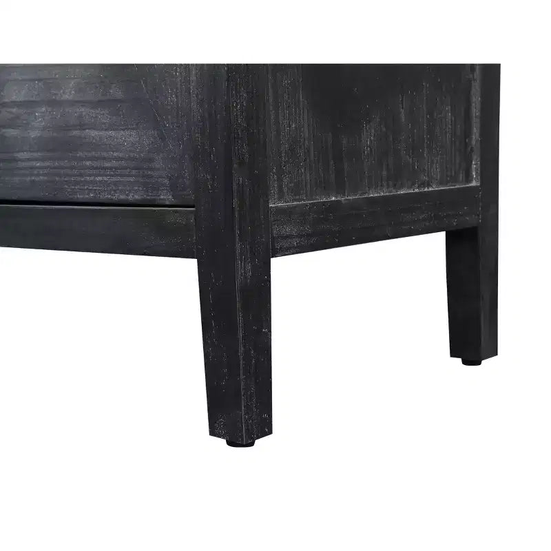 Credenza a 4 ante con ante in vetro temperato