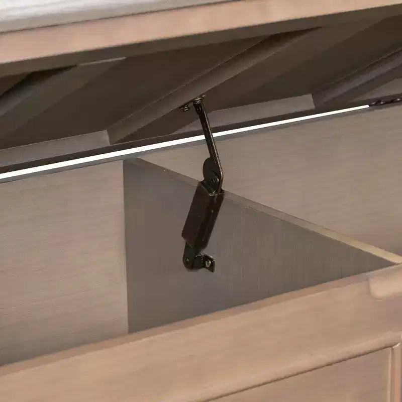 Panca contenitore da ingresso con cuscino rimovibile