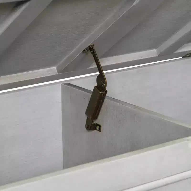 Panca contenitore da ingresso con cuscino rimovibile