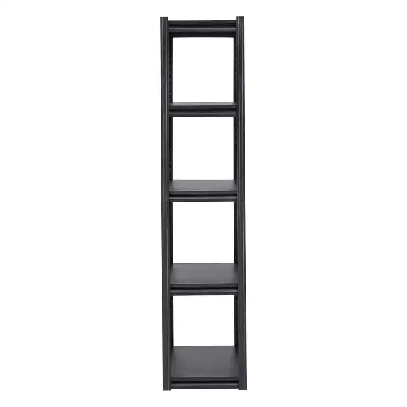 Scaffale portaoggetti in metallo a 5 ripiani, 40,6 cm P x 81,3 cm L x 182,9 cm H