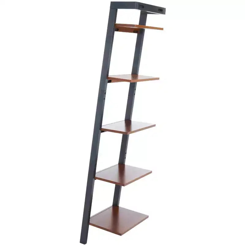 Libreria a Scala Inclinata a 5 Ripiani