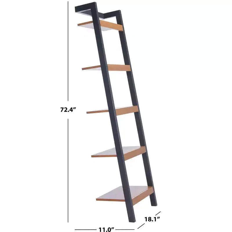 Libreria a Scala Inclinata a 5 Ripiani