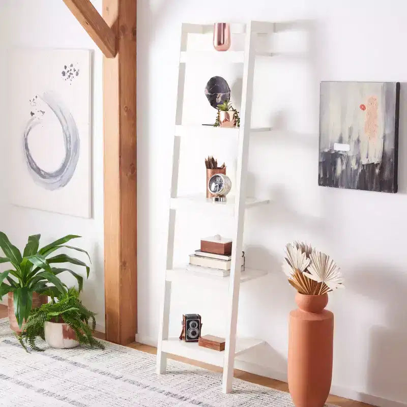 Libreria a Scala Inclinata a 5 Ripiani