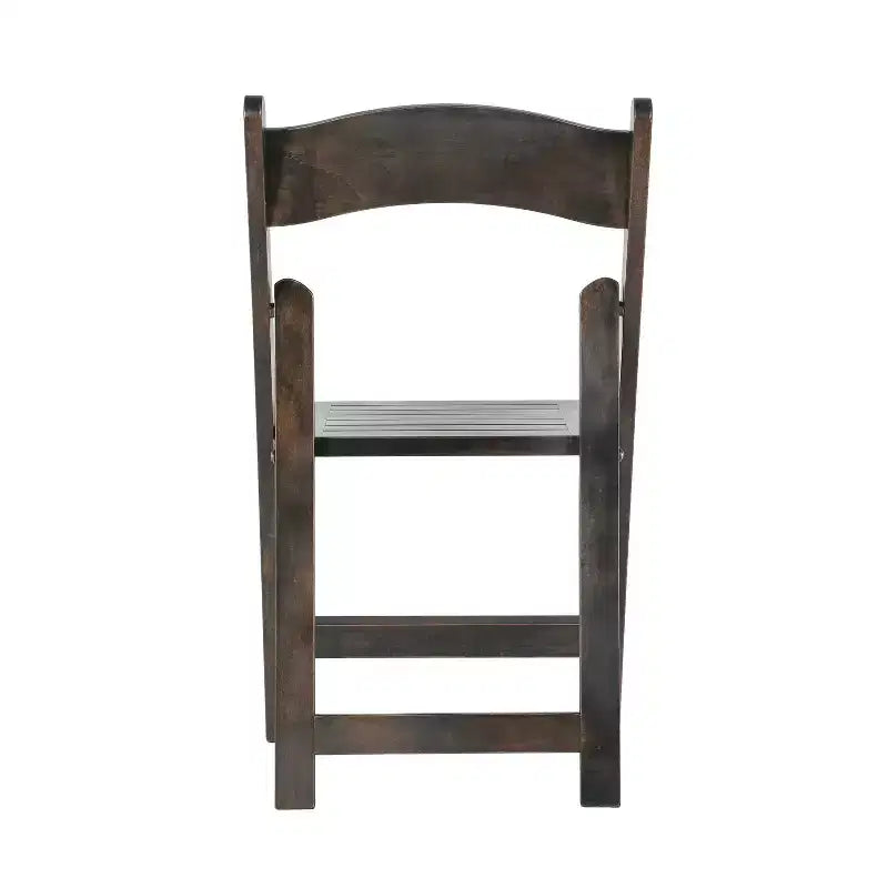 Set di 2 sedie da pranzo Merrick Lane in legno massello con design pieghevole e finitura elegante
